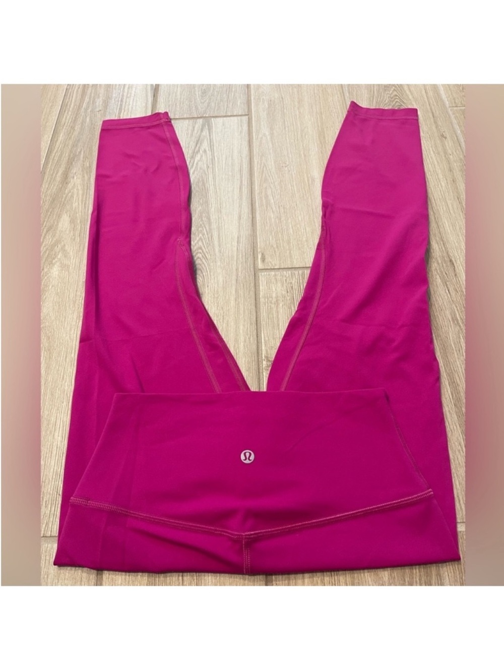 Lululemon Align High Rise Pants 25" Ripened Raspberry Sz 6 - Picture 7 of 10